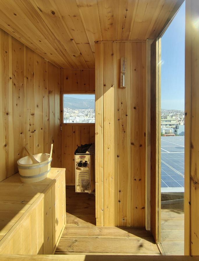 Unique Solar Penthouse With Jacuzzi And Sauna In Central Αθήνα Εξωτερικό φωτογραφία